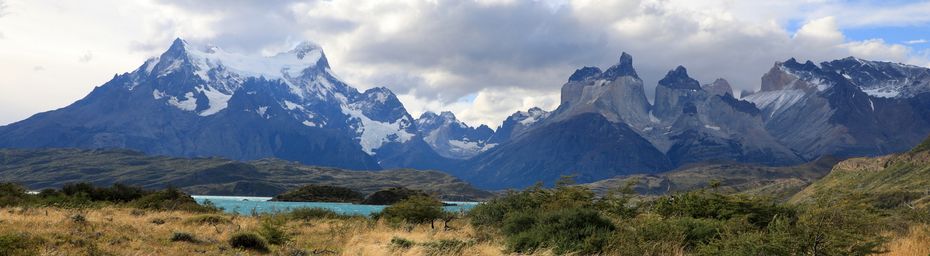 Patagonie, les Cuernos del Paine, parc national Torres del Paine, Chili