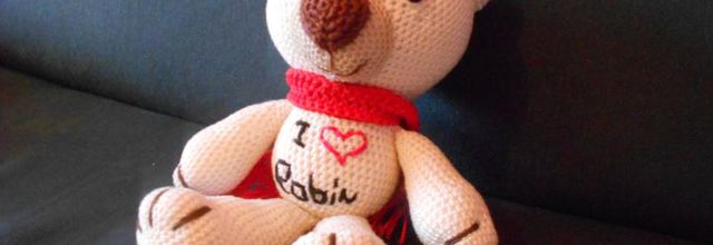 PELUCHE EN SOUTIEN A ROBIN RICHARD