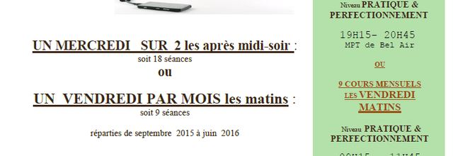 RENCONTRE PRESENTATION COURS INFORMATIQUE