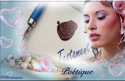 Testament Poétique 