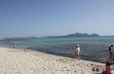 plage d'alcudia - nord de l'ile