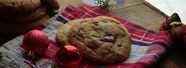 Cookies à la cannelle et au chocolat au lait