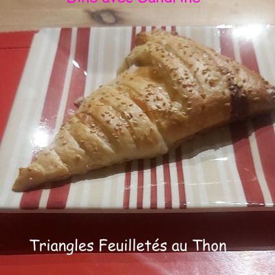 Des Triangles Feuilletés au Thon