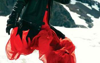 mode fashion snow