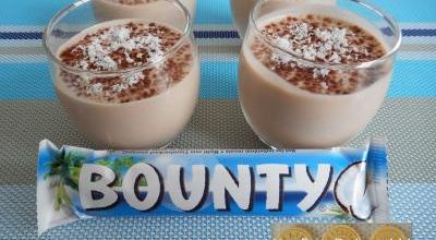 Crème dessert au Bounty