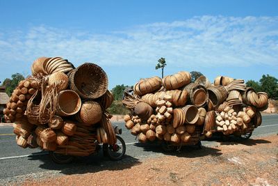 Marché de Banlung - Rattanakiri - Cambodge (Scan de photos papier)