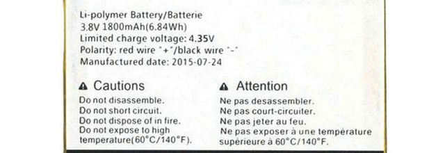 Batteria per TCL Alcatel One Touch Idol 6030 7024 S820 phone - TLP018B2 (1800mAh/6.84WH) batteria di ricambio