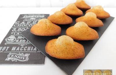 Madeleines au pralin