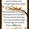 Dictons et Fête du jour Léger + grille prénom  !