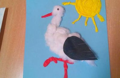 Idée arts Pinterest pour les maternelles.