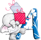 Alphabet Eléphant cadeaux