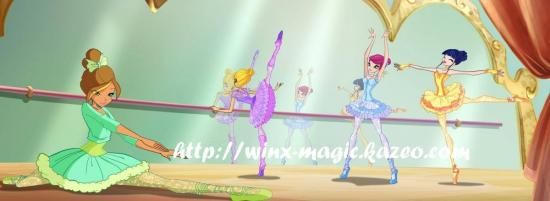 Nouvelles images des Winx Ballerines Magiques!