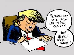 Trump se fiche éperdument de l'avenir de la planète.