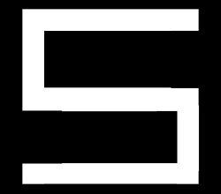 Trans-poem - S and R on black screen 09.