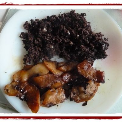 tiens ... v'là du boudin" ...