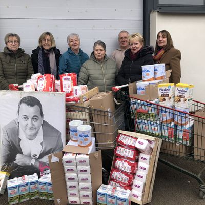 Le Zonta Club Châtillonnais a gâté les bébés des Restos du Cœur !