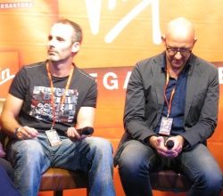 Roger J Ellory, Paul Cleave, Steven J Watson, Tim Willocks, Jacques Expert et Fabrice Colin au Virgin des Champs Elysées