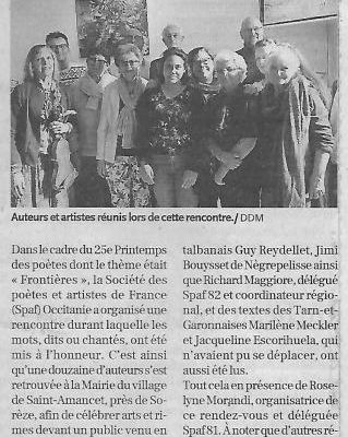 25e Printemps des Poètes