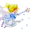Blinkie courage, gif anime, signature