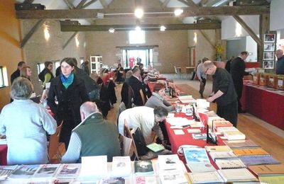 Le salon des auteurs de Bourgogne à Salives...