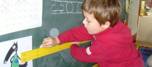 Utilisation de la règle chez les grands