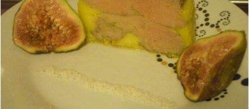 Foie gras au vin blanc