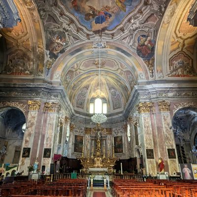 L'église Santa Maria à Breil sur Roya