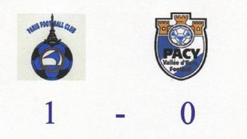 26 juillet 2008 : PARIS F.C / PACY (1 - 0)
