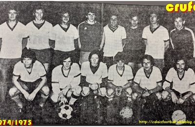 Photo : Crufc 1974/1975 Photo équipe + Trombinoscope