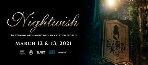 NIGHTWISH : Un concert dans un monde virtuel les 12 et 13 mars 2021