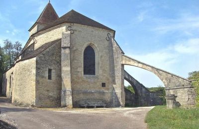 L'église de Saint Marc sur Seine...