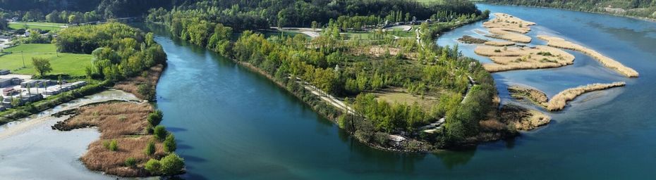 Le belvédère des Trois Frontières et le barrage de Motz