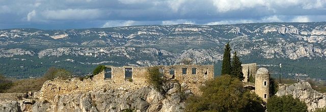 LE CHÂTEAU D'ALLEINS (13)