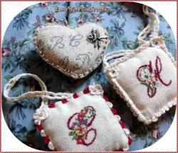 Coussinets,,,coeur,,, 