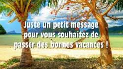 c'est les vacances