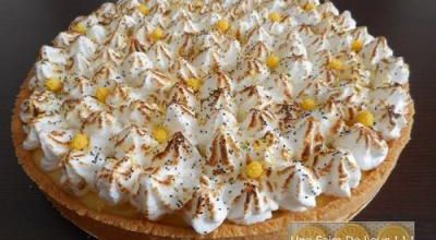 Tarte meringuée aux deux citrons