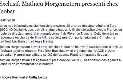 Changement à la tête de 4D ...