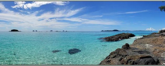 Panoramas sur la côte nord de Nosy Tsarabanjina - Archipel Mitsio - Madagascar