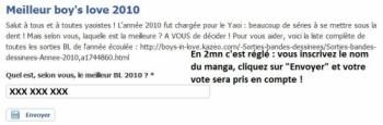 Meilleur BL de l'année 2010