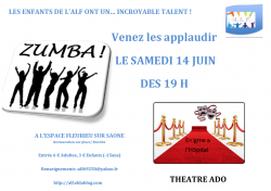 Les enfants de l'ALF ont du Talent !!  Samedi 14 juin à 19H