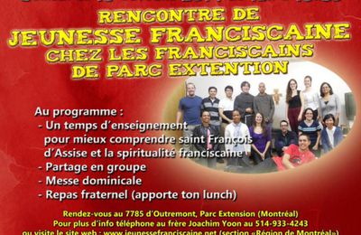 Montréal - Nouveau groupe de Jeunesse Franciscaine