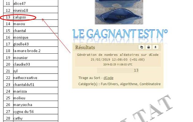 Pochette "Jeans" + Jeu "hiver" ==> RESULTAT