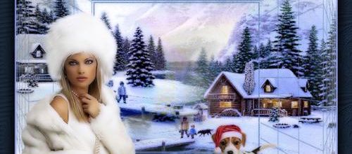  Jolie la neige...