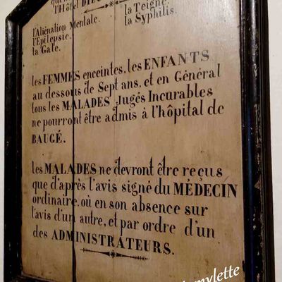 l'HOTEL DIEU et l'APOTHICAIRERIE de BAUGE