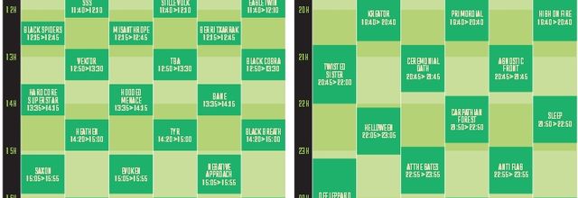 EUROPE : Horaire de leur prestation au Hellfest