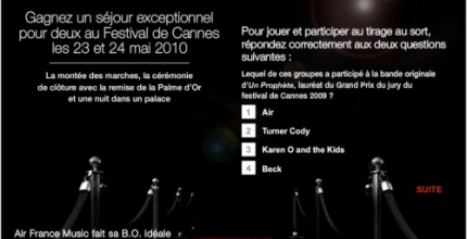 Air France Music vous offre sa B.O. idéale