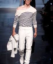 mode fashion mariniere jean paul gautier and olivier rousteing