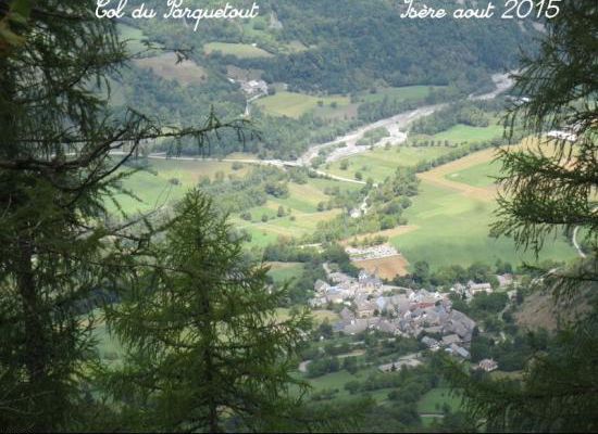 Voyages Isère aout 2015 Col de Parquetout, lac de Monteynard
