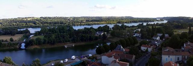 Depuis la tour d'Oudon