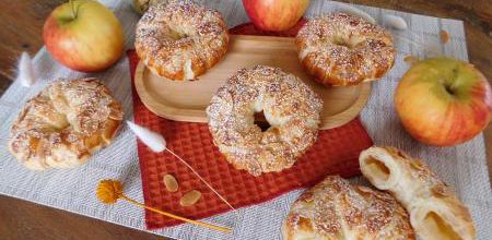 Feuilletés aux pommes express